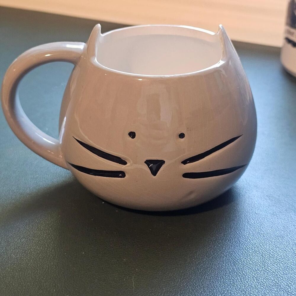 Grey Cat Mug